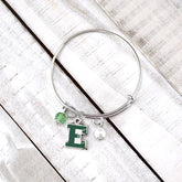 Fan Frenzy Gifts Eastern Michigan Eagles Officially Licensed Bangle Bracelet
